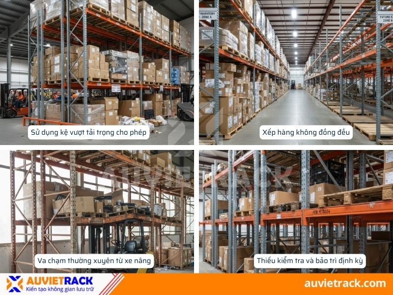 Một số lỗi vi phạm an to&agrave;n