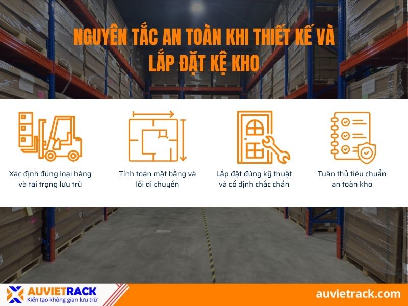 Nguy&ecirc;n tắc an to&agrave;n khi lắp đặt kệ kho h&agrave;ng