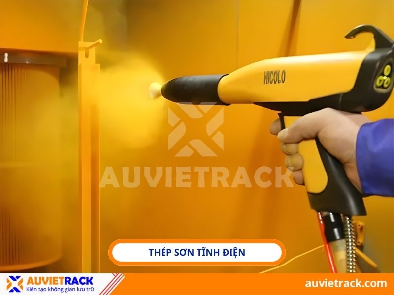 Th&eacute;p sơn tĩnh điện