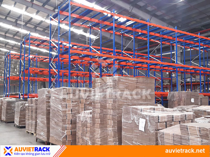 Selective Racking for paper packaging storage