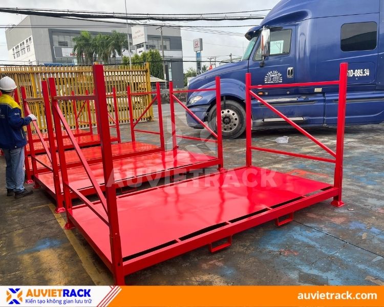Pallet Sắt Chồng Gấp