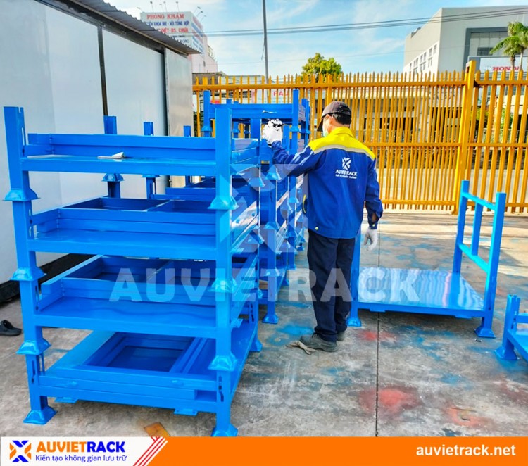 PALLET SẮT CHỒNG GẤP