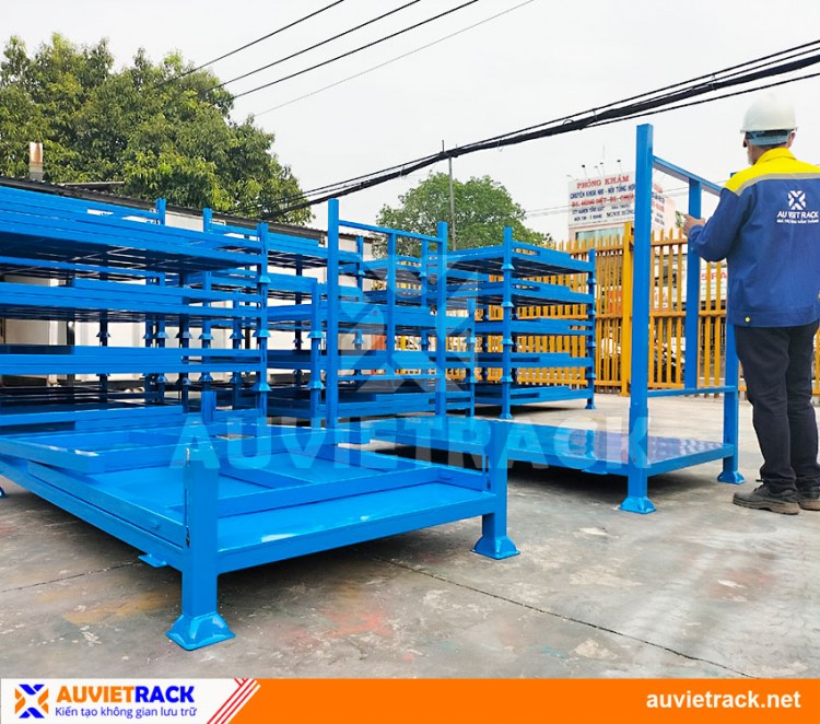 PALLET SẮT CHỒNG GẤP