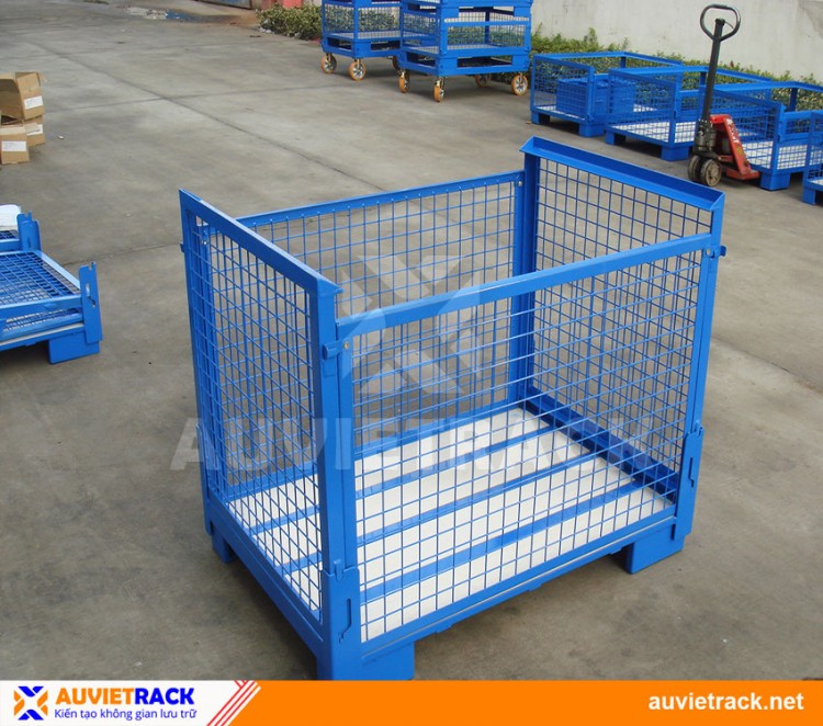 STACKABLE WIRE MESH PALLET