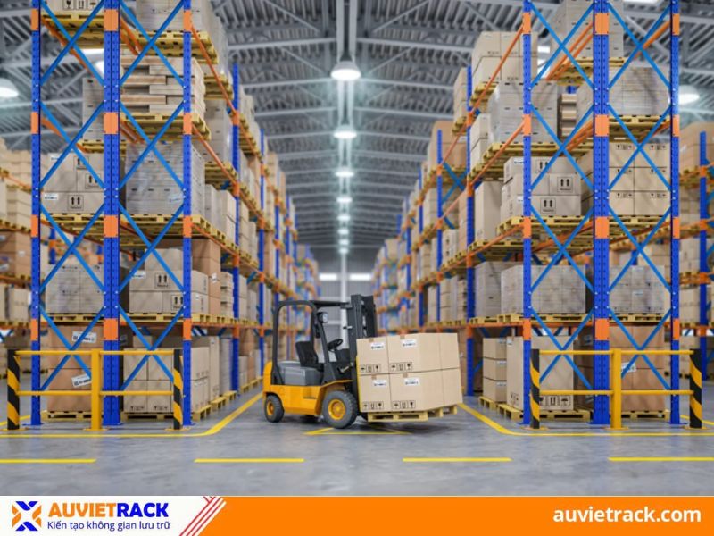 Đơn vị cung cấp giải ph&aacute;p kệ kho h&agrave;ng tối ưu cho kho Cross Docking