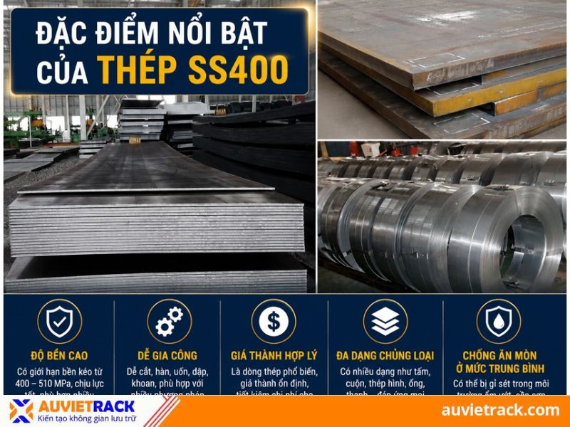 Đặc điểm nổi bật của Th&eacute;p SS400