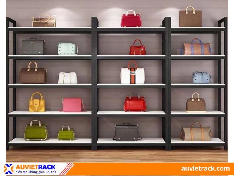 Kệ gỗ trưng b&agrave;y sản phẩm