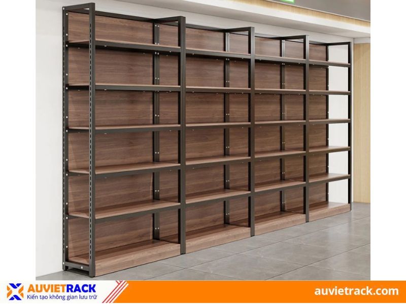 Kệ gỗ trưng b&agrave;y sản phẩm 4