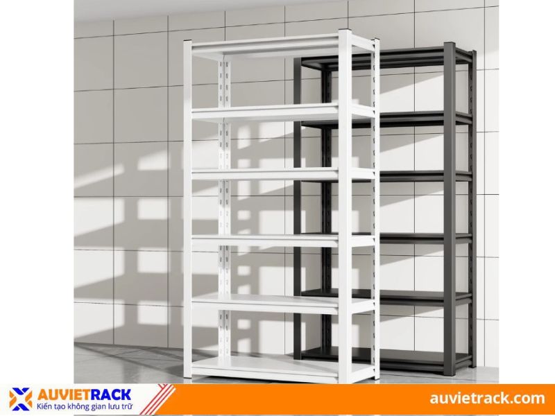 Kệ sắt V lỗ trưng b&agrave;y sản phẩm 2